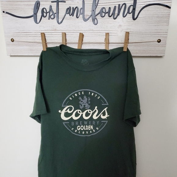 Coors Brewing Promo Tshirt Mens Size M - Picture 1 of 3
